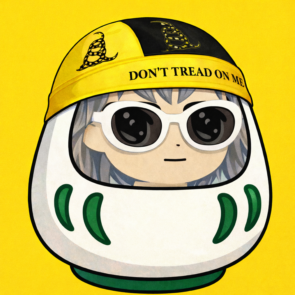 Daruma doll with modern accessories.png