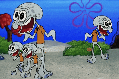 Crazy squidward🗣️