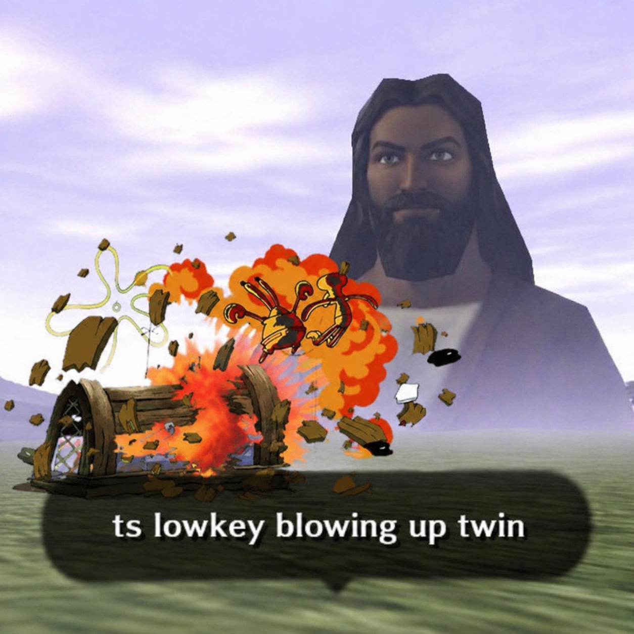 ts lowkey blowing up twin