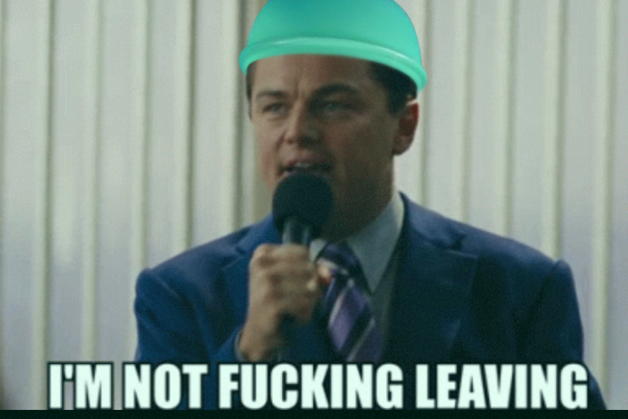 im not fucking leaving