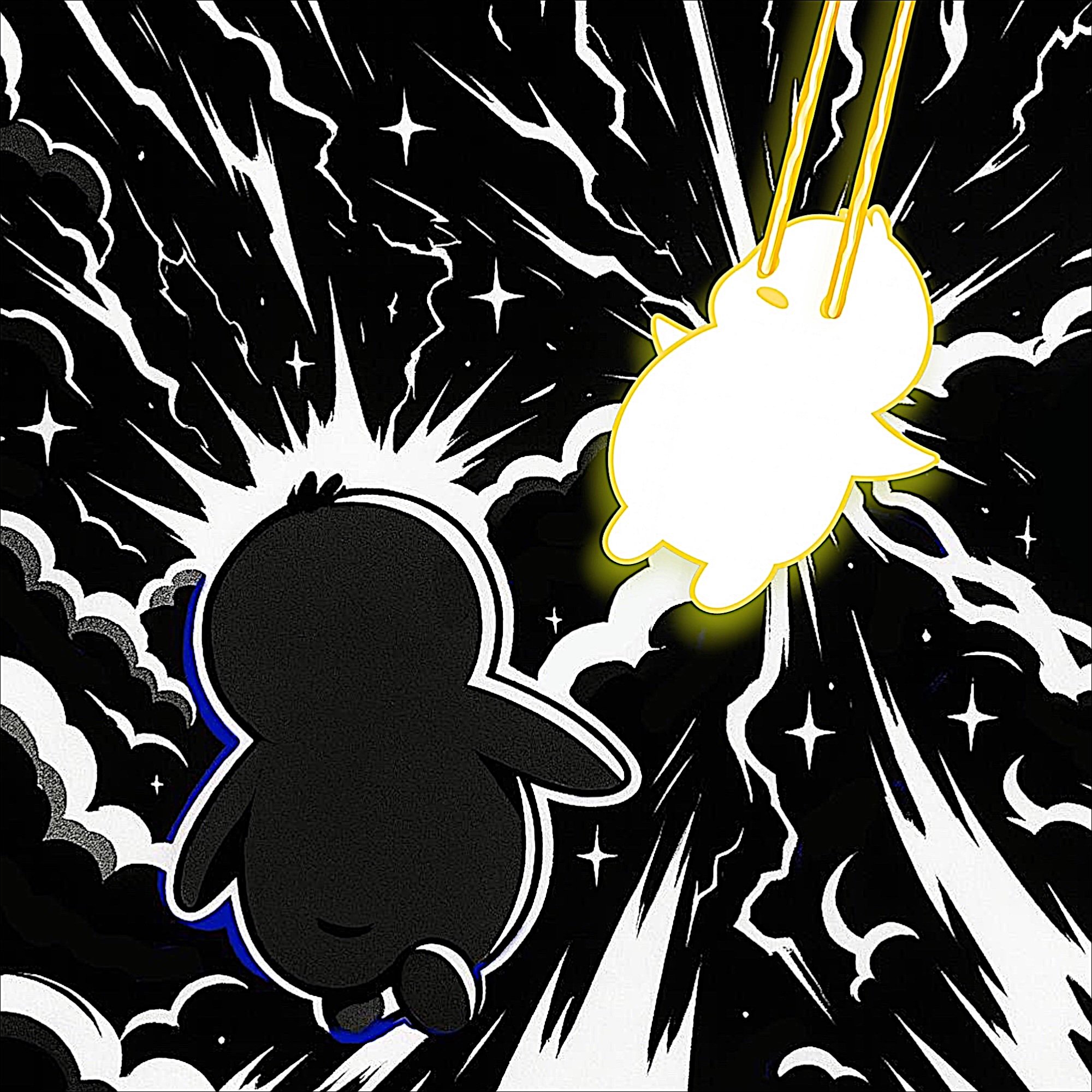 Birth of a light pengu