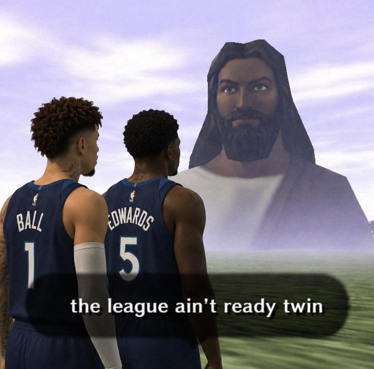 the league ain't ready twin
