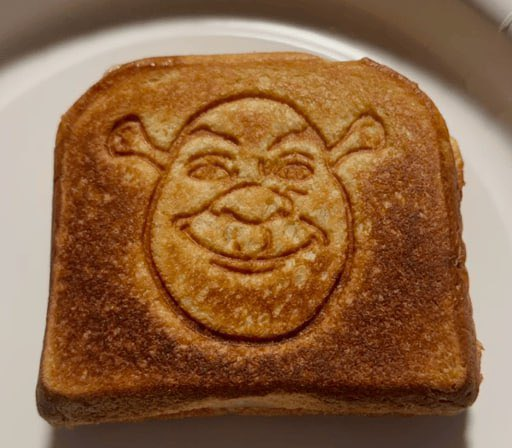 Shrek Grilled Cheese