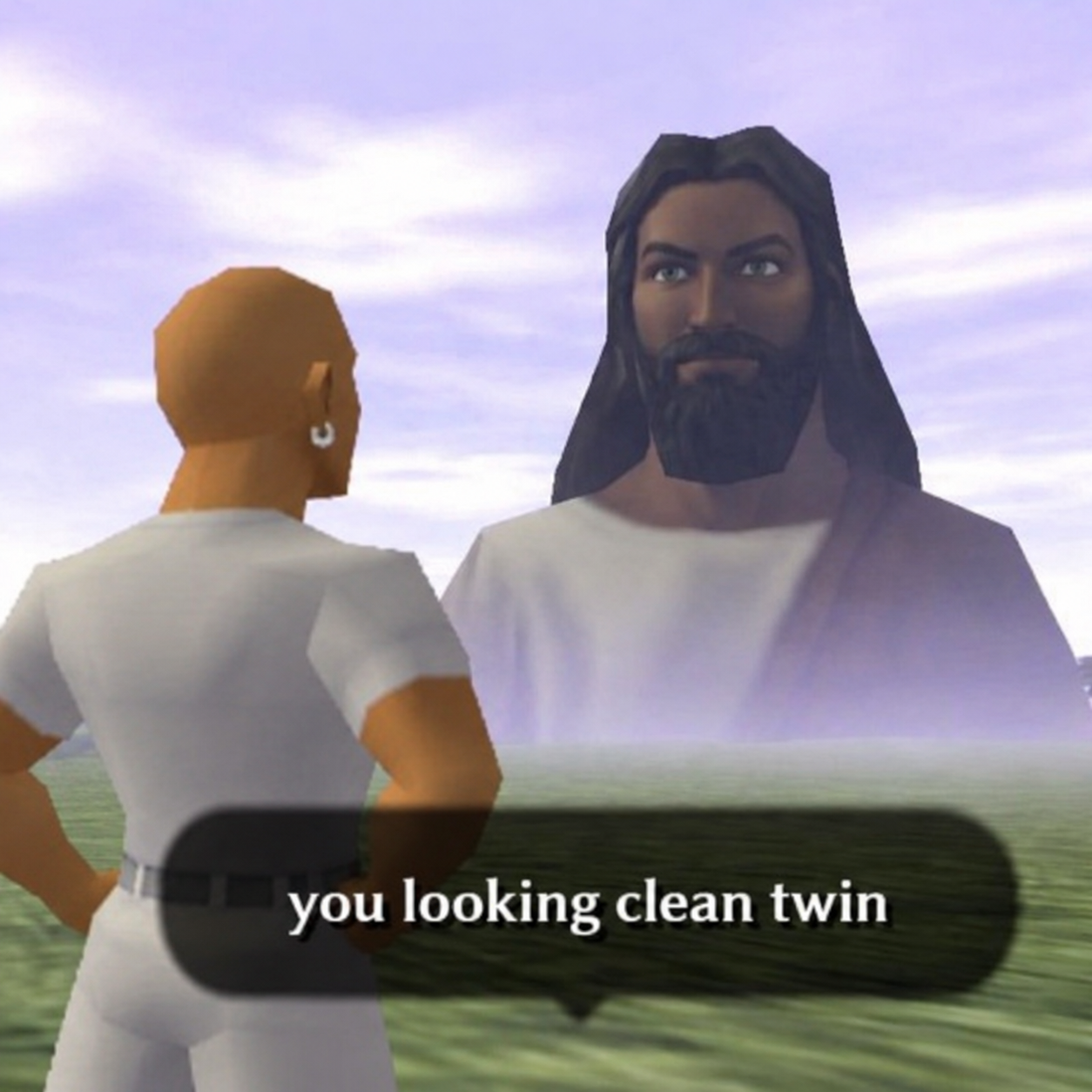 you looking clean twin