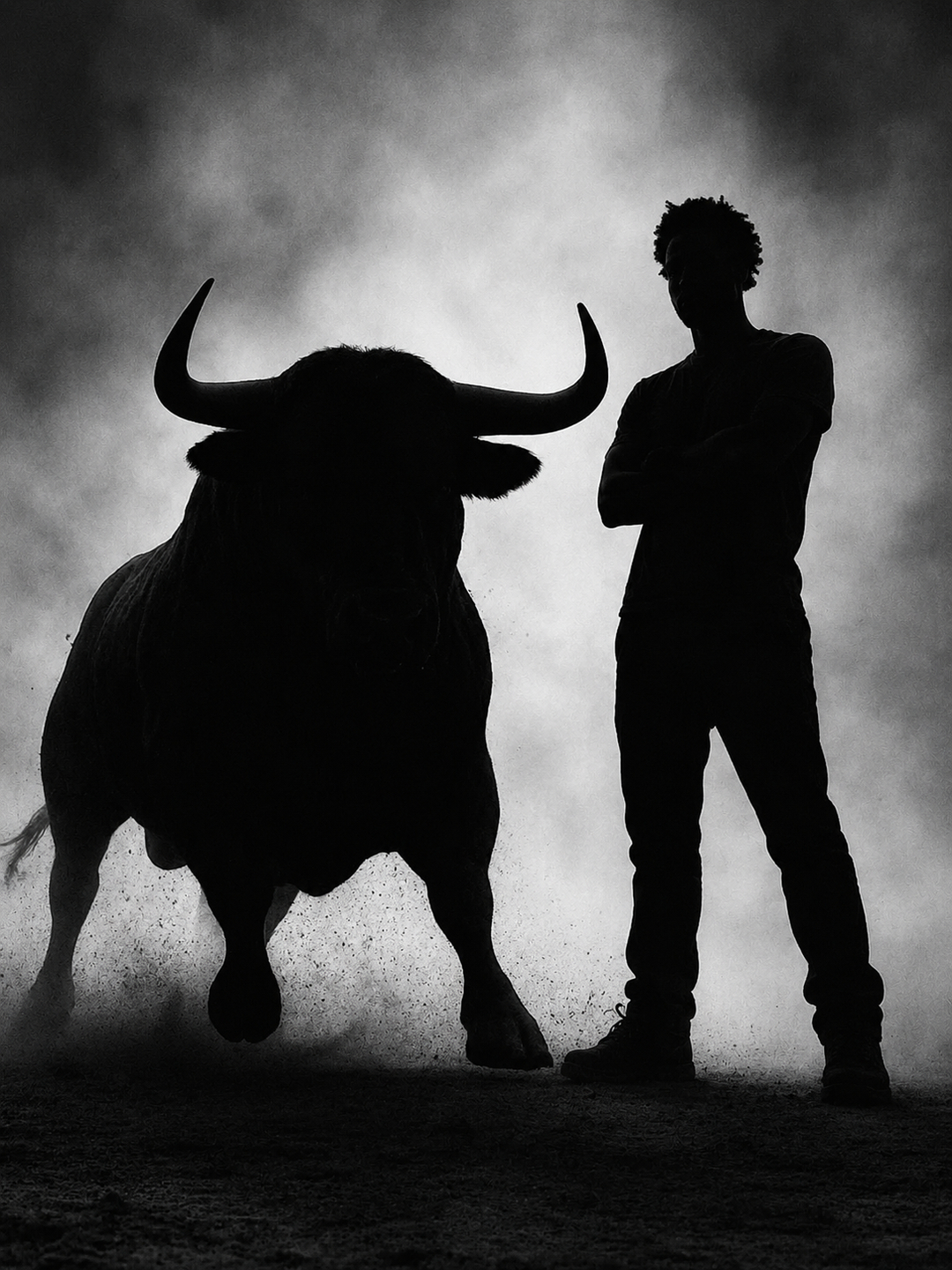 Bull Silhouette 