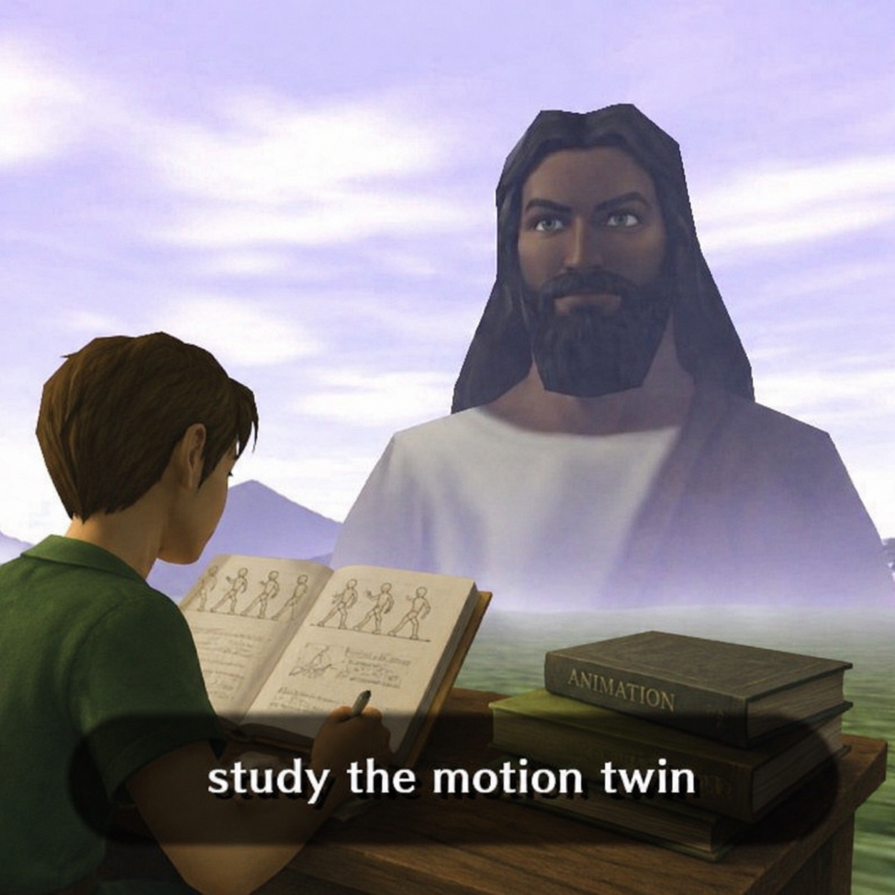 study the motion twin