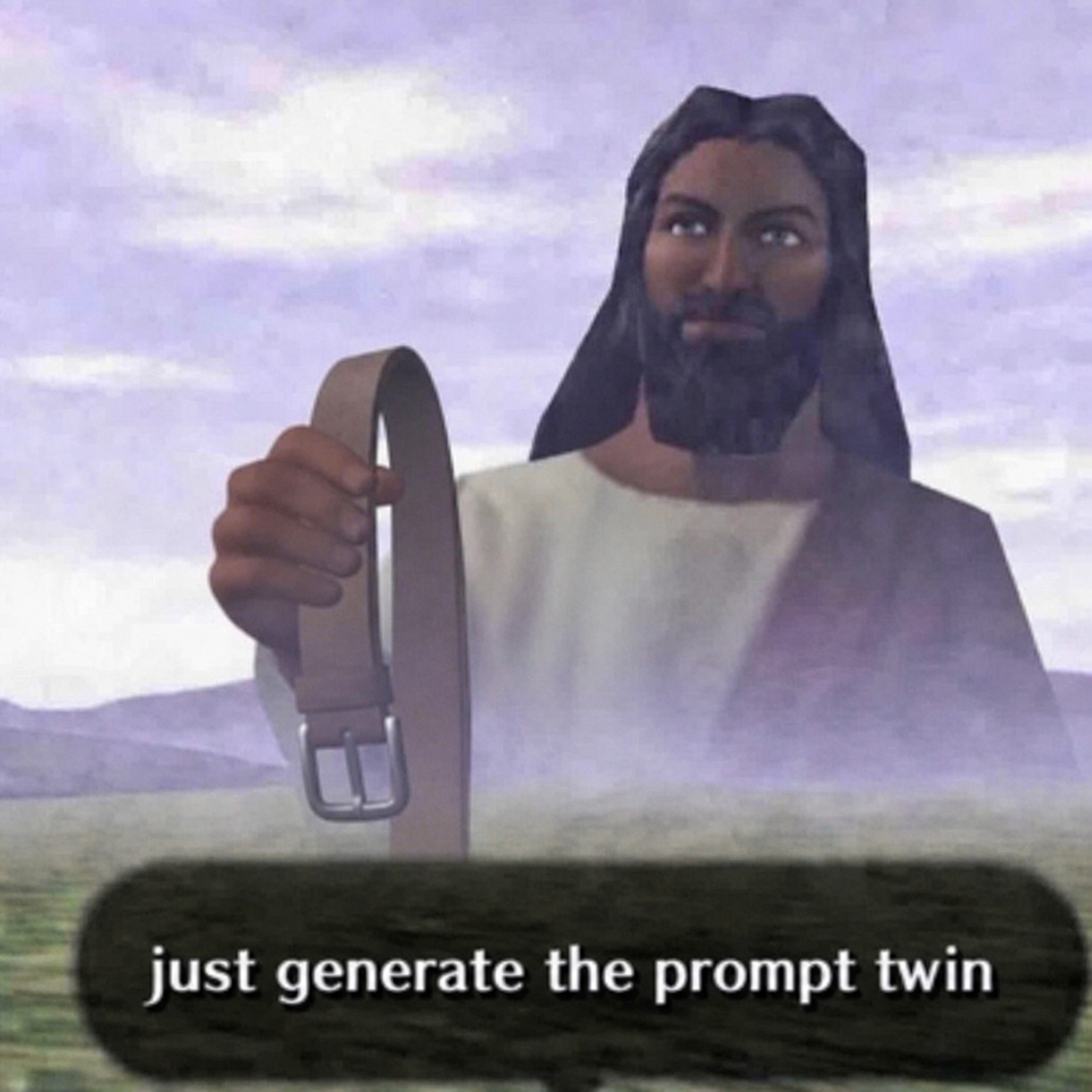 just generate the prompt twin