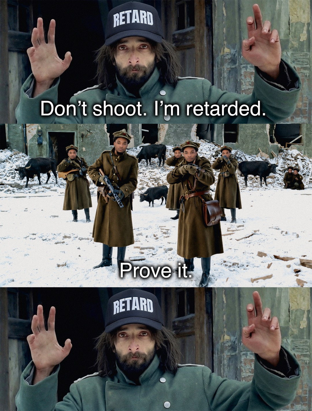 Don’t shoot template