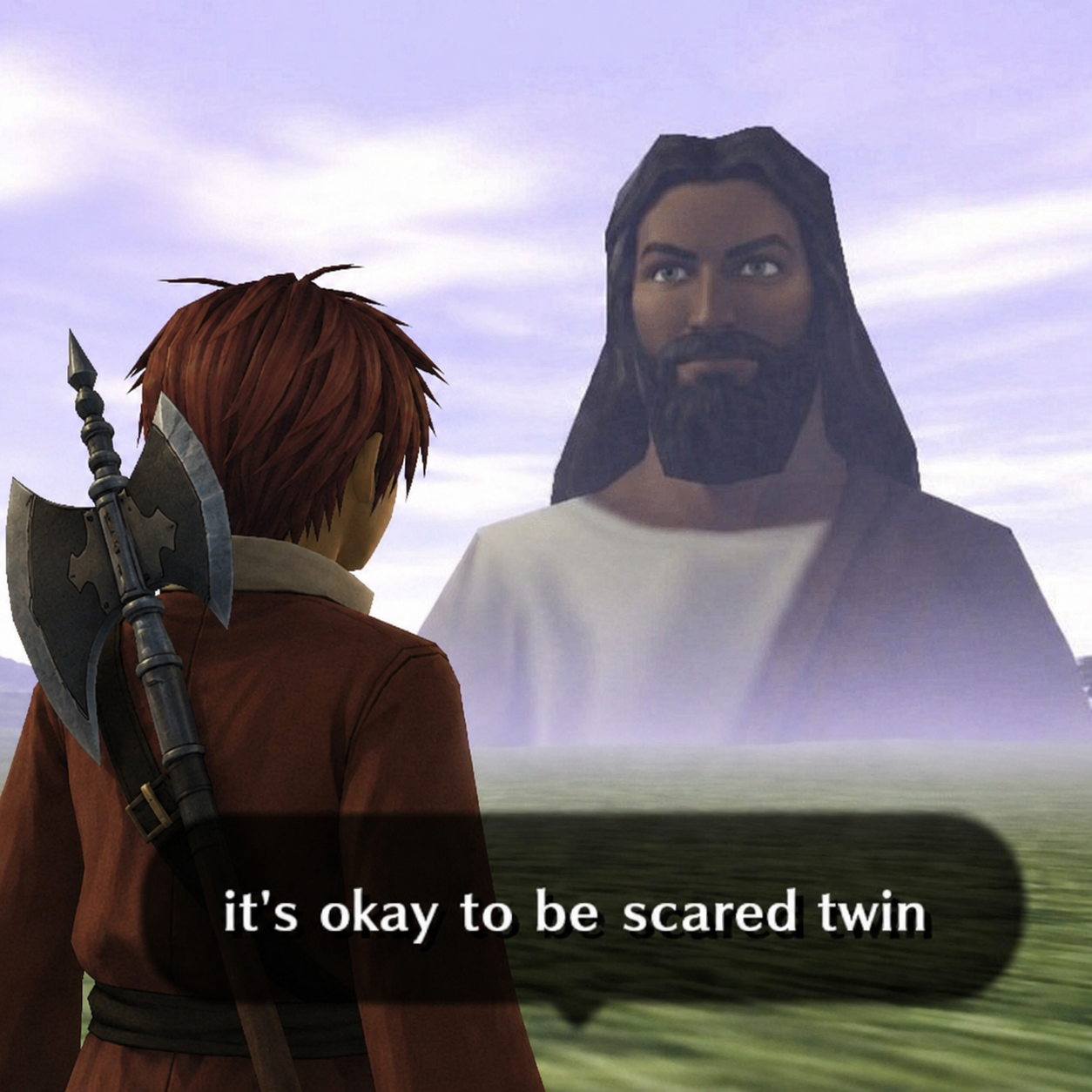 it's okay to be scared twin