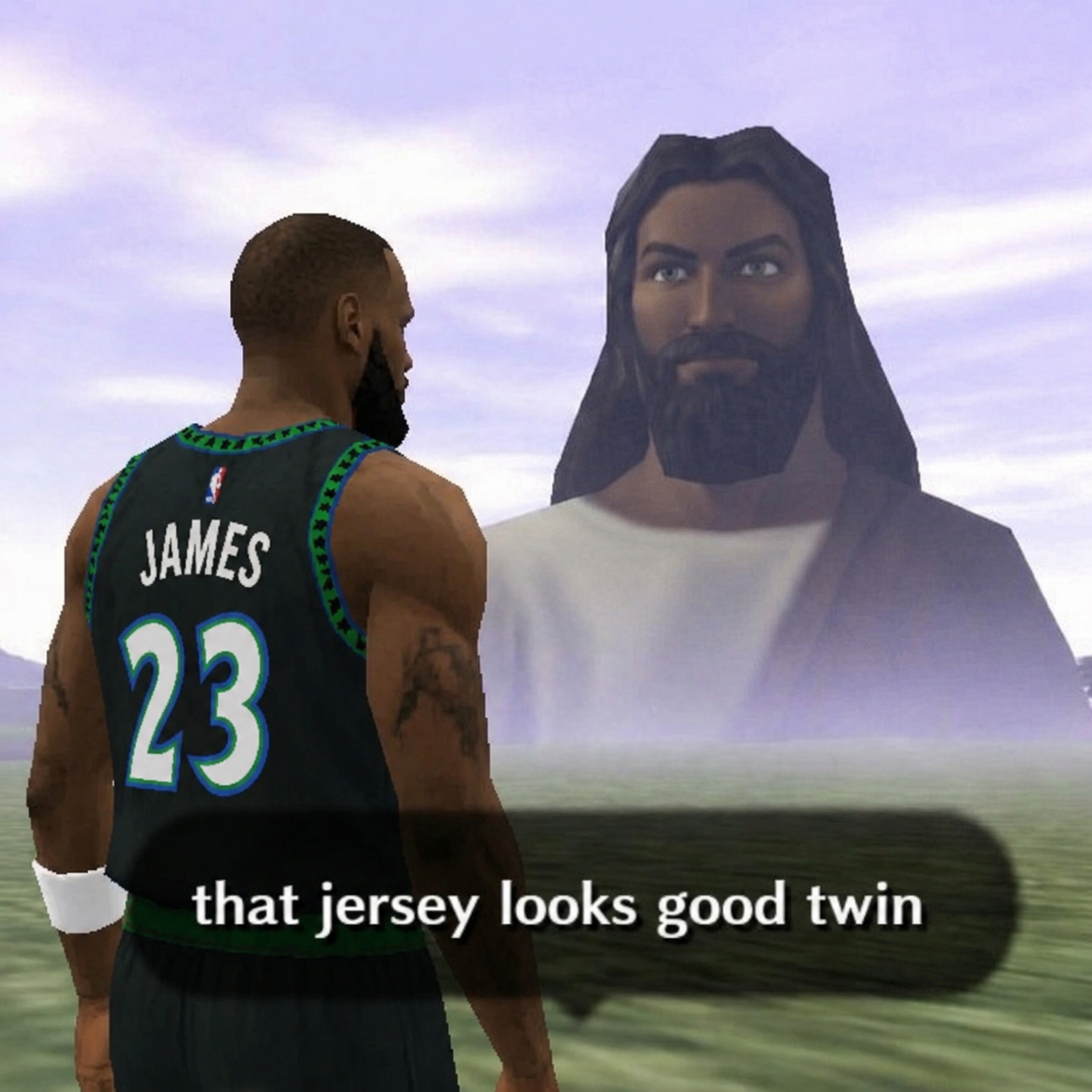 that jersey looks good twin