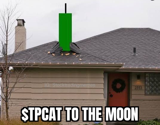 $TPCAT green candle through the roof