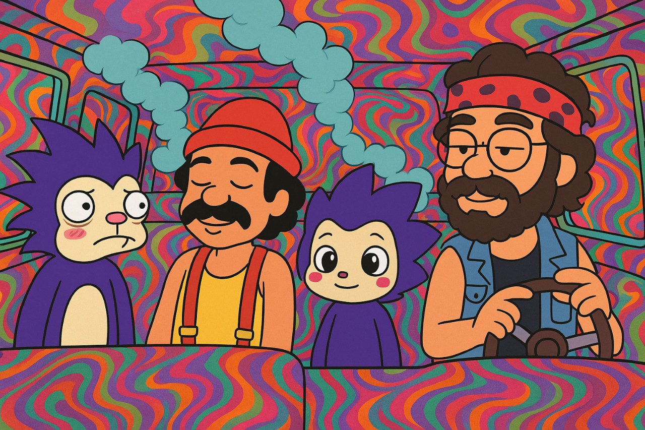 stoned cheg and chog