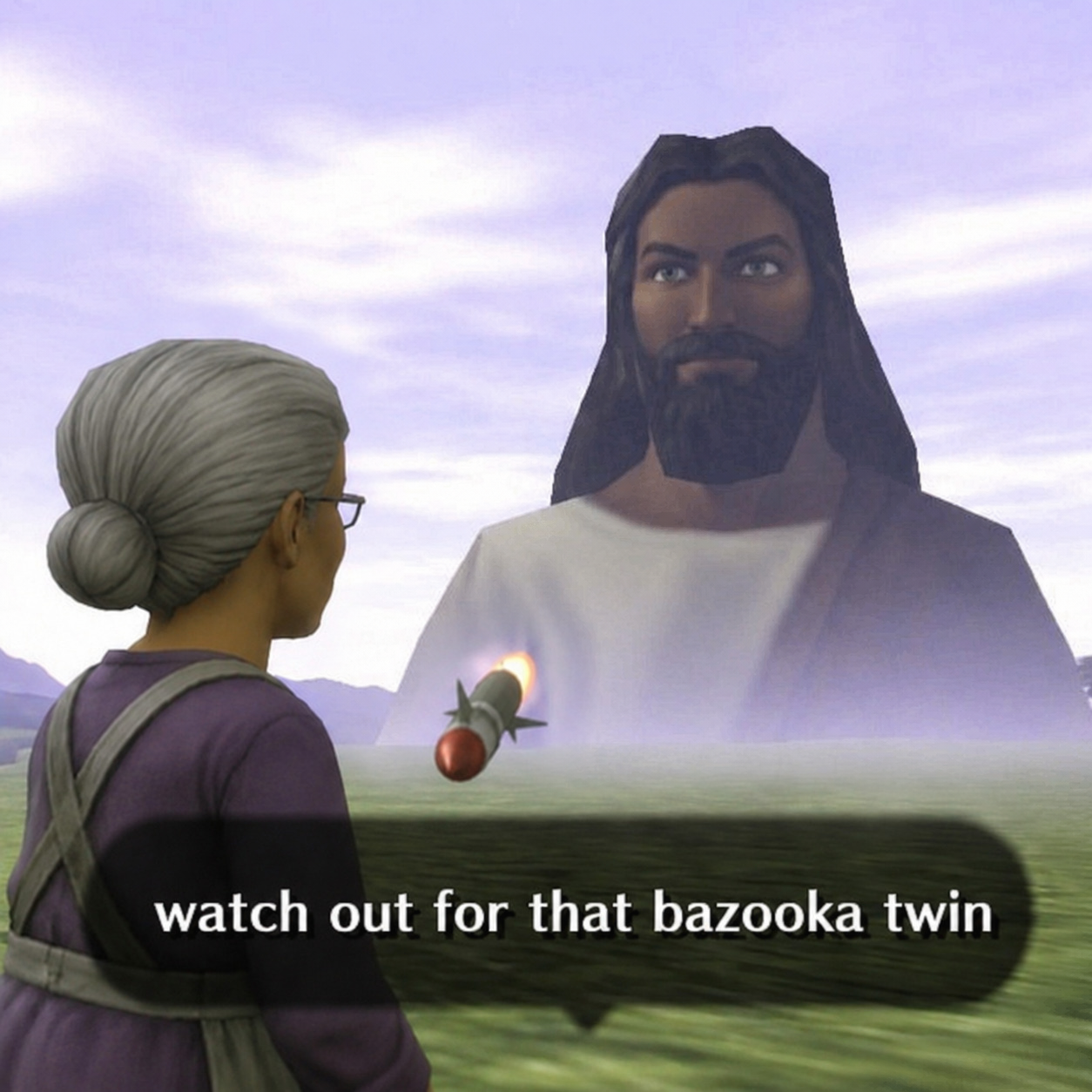 watch out for that bazooka twin