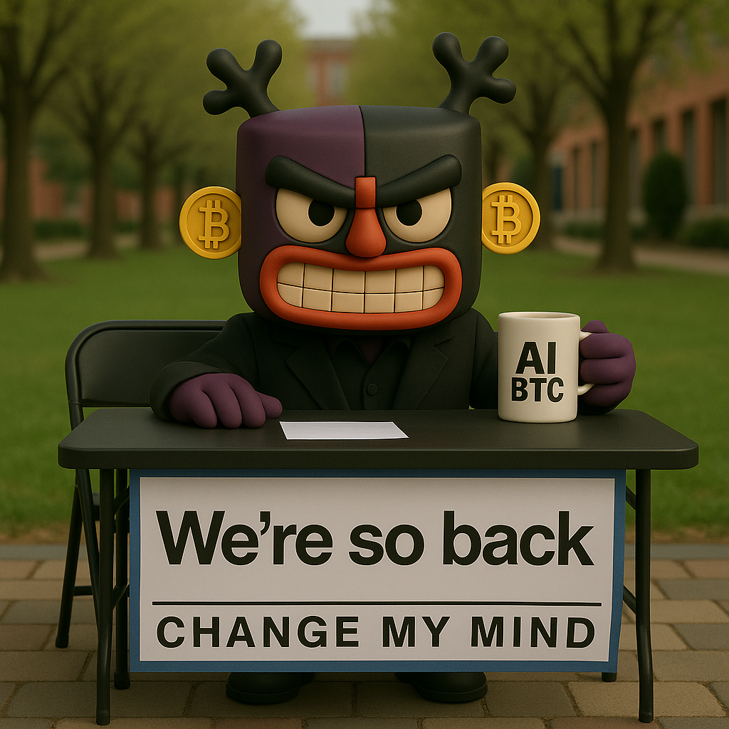 WE'RE SO BACK CHANGE MY MIND