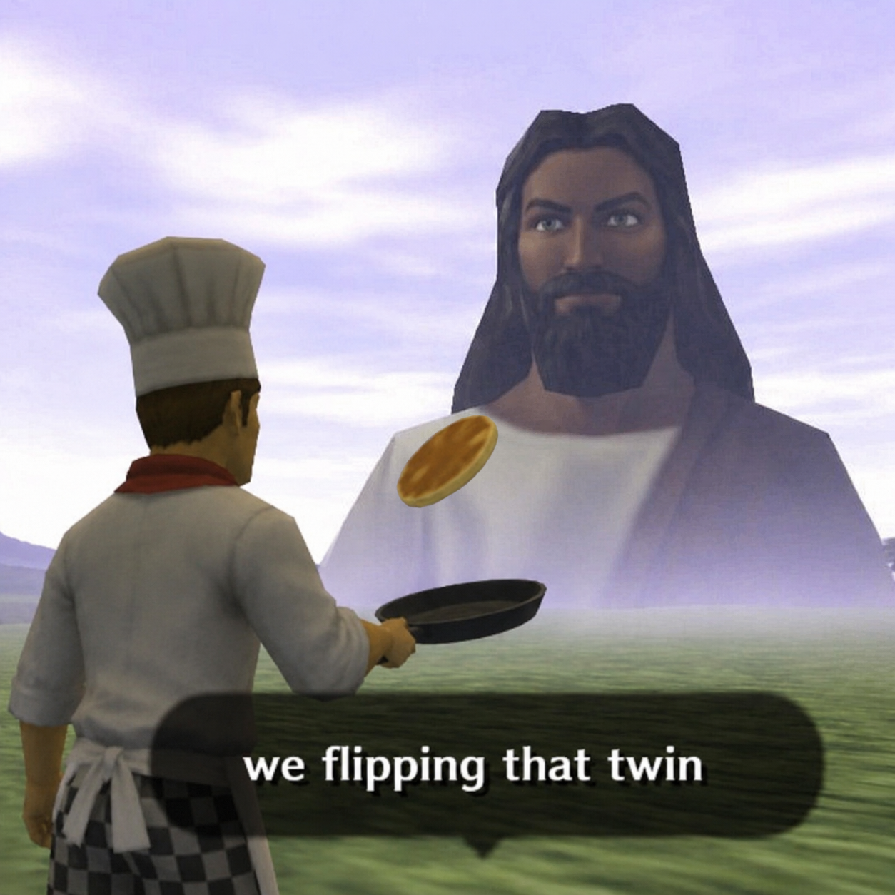 we flipping that twin
