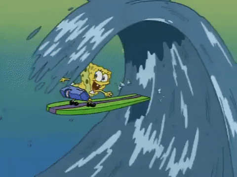 Spongebob Surf.gif