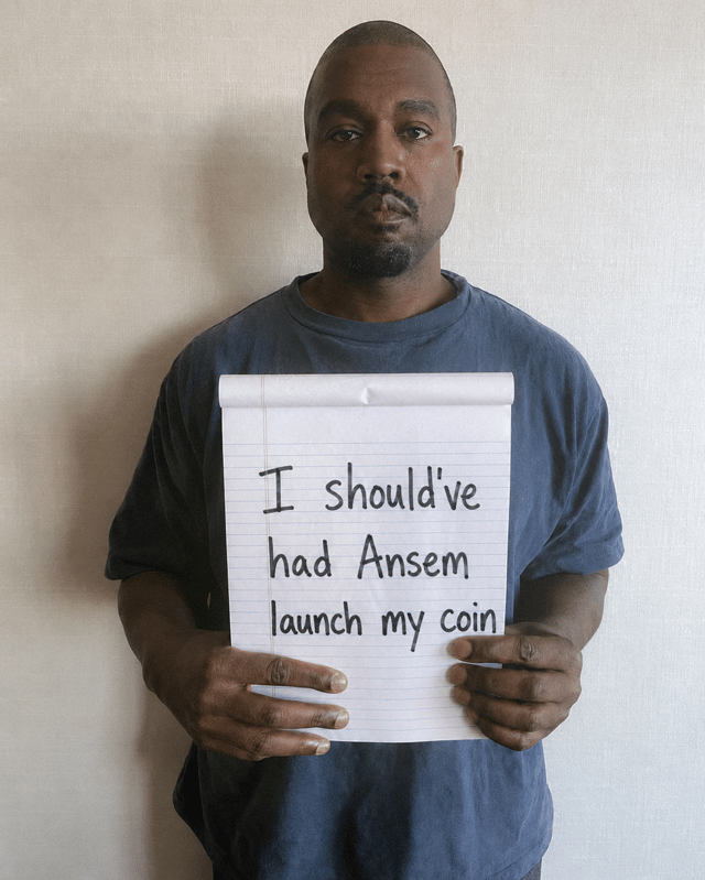 Kanye Ansem Launch