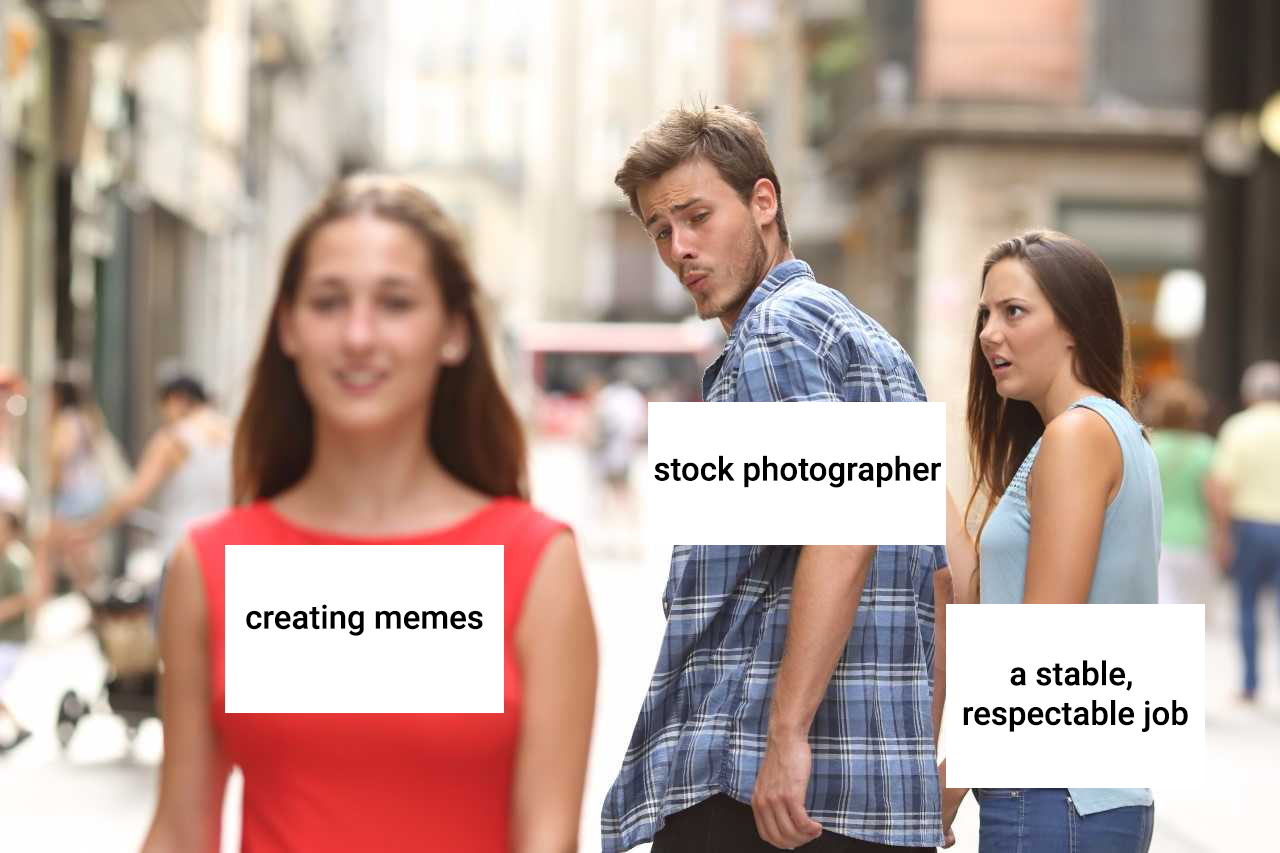 Distracted Boyfriend