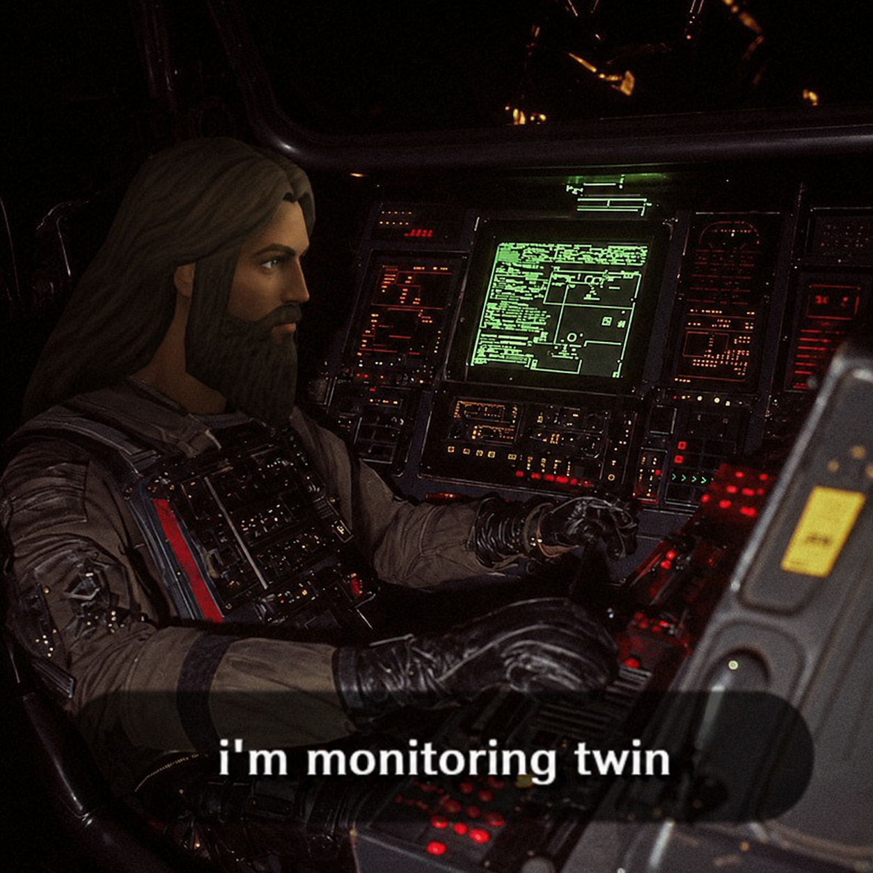 i'm monitoring twin
