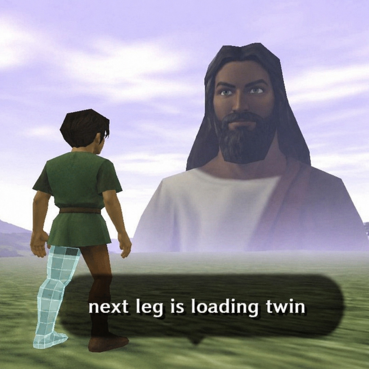 next leg is loading twin